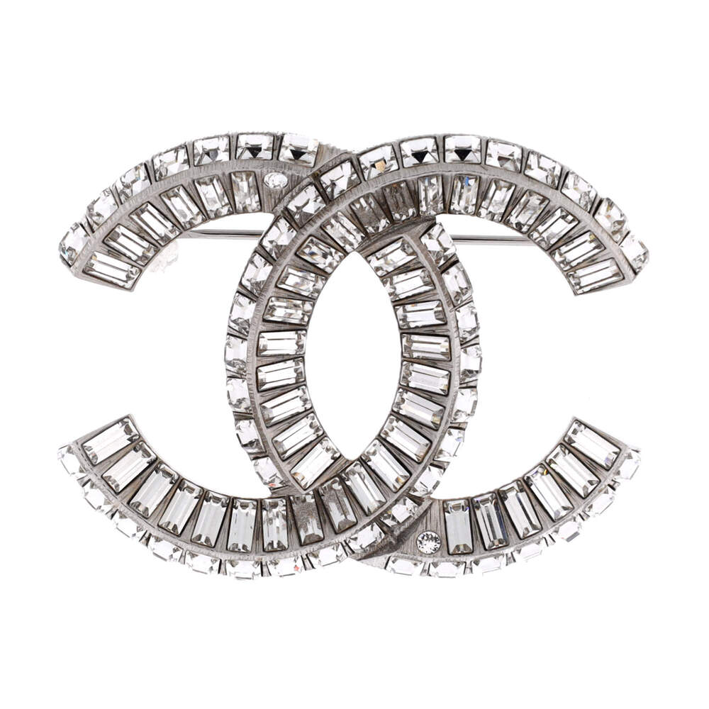 Chanel Cc Baguette Brooch Metal With #351223C12B